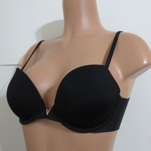 Victoria secret bra with gold v Clearance